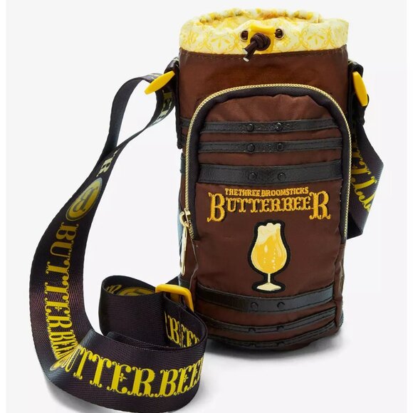 Harry Potter Three Broomsticks Butterbeer Water Bottle Holder - Picture 1 of 3